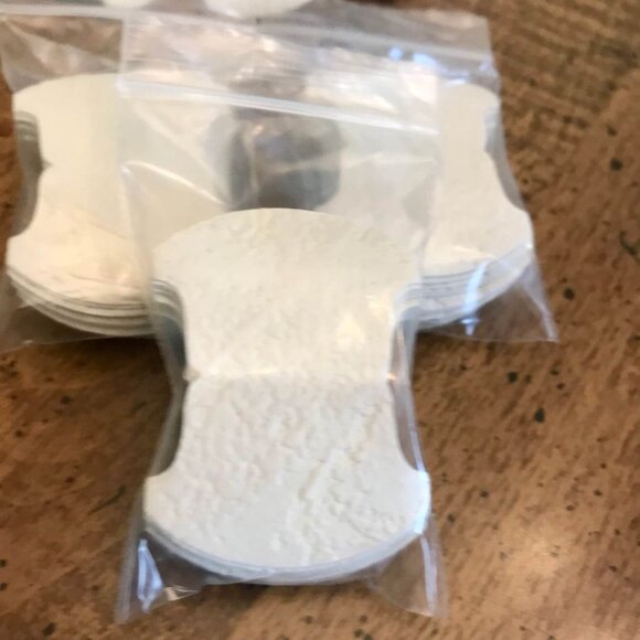 50 Journal or Planner Tabs Handmade from Retired Stampin' Up Whale Tail Punch - Picture 2 of 5